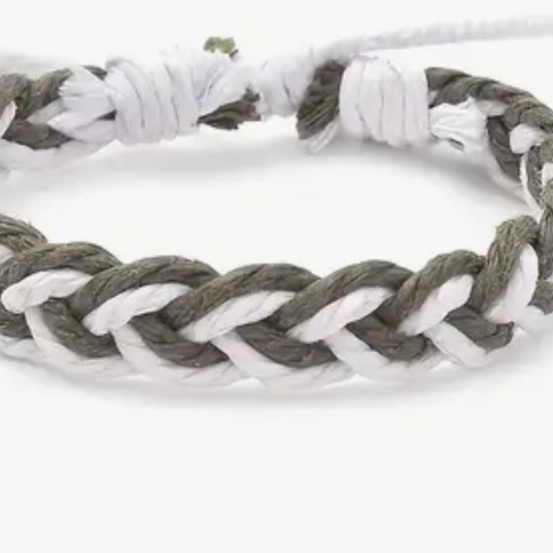 Bracelet tressé corde