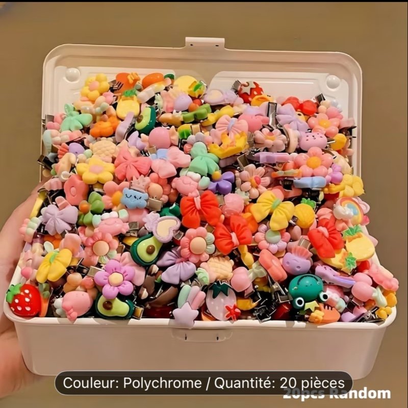 Ensemble d'accessoires pour cheveux Campus rose