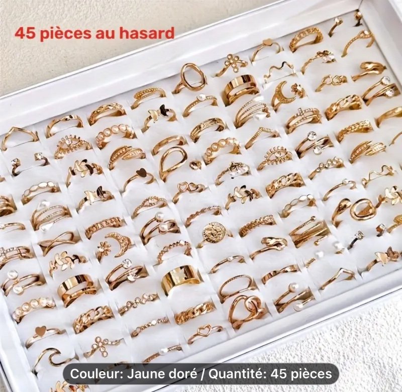 45 pièces au hasard