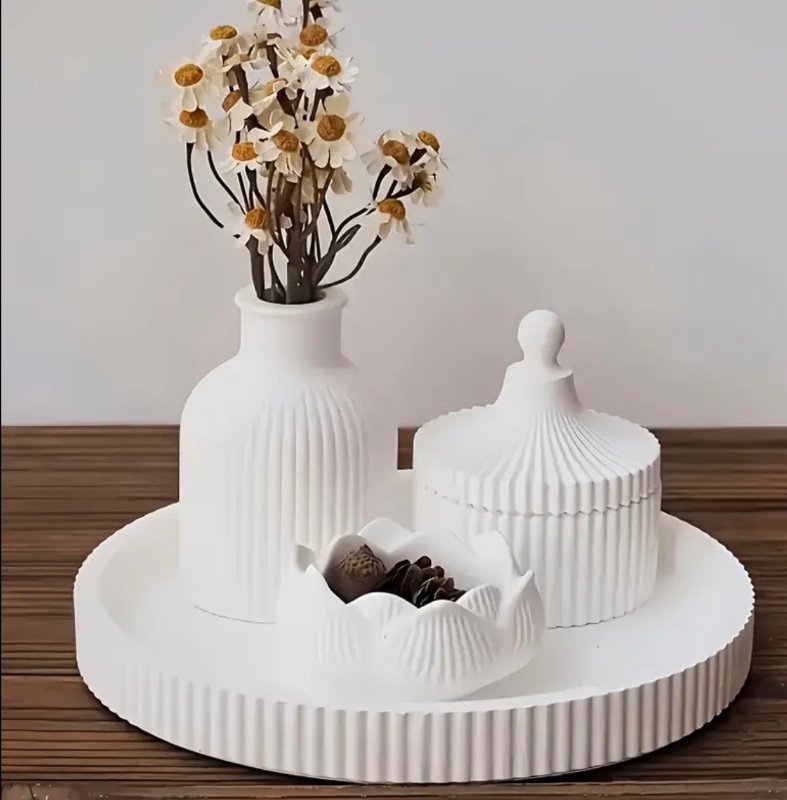 Moule en Argile DIY Moule en Résine Époxy Cristal 5 pièces