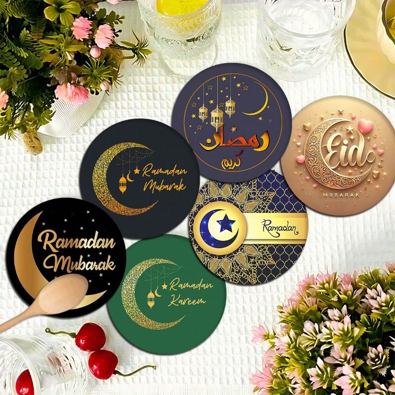 Set de sous-verres imprimés thème Ramadan