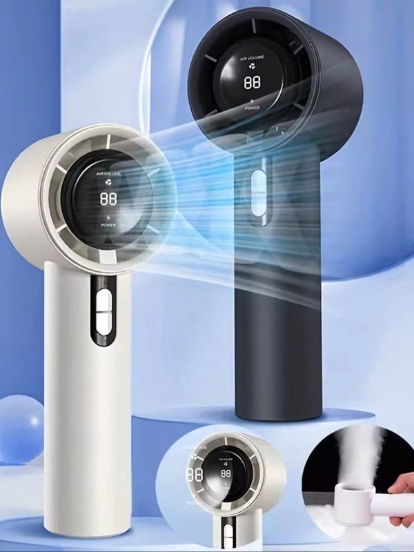 1 pièce Ventilateur à main mini unisexe rechargeable USB