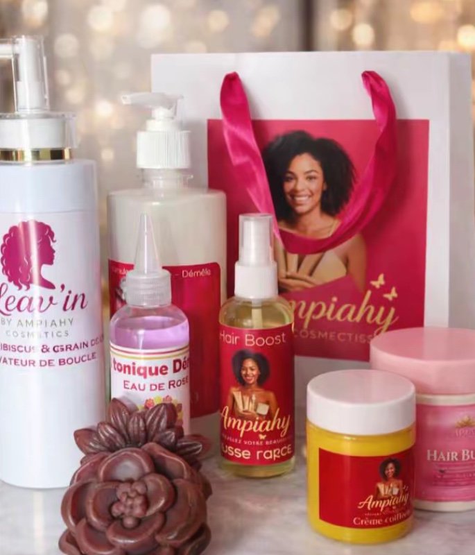 Gamme cheveux Ampiahy Cosmetics