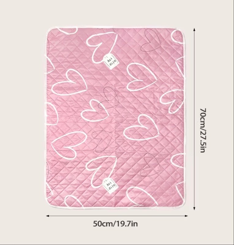 Ensemble de 2 couches pour bébé, matelas lavable et respirant, couches urines réutilisables