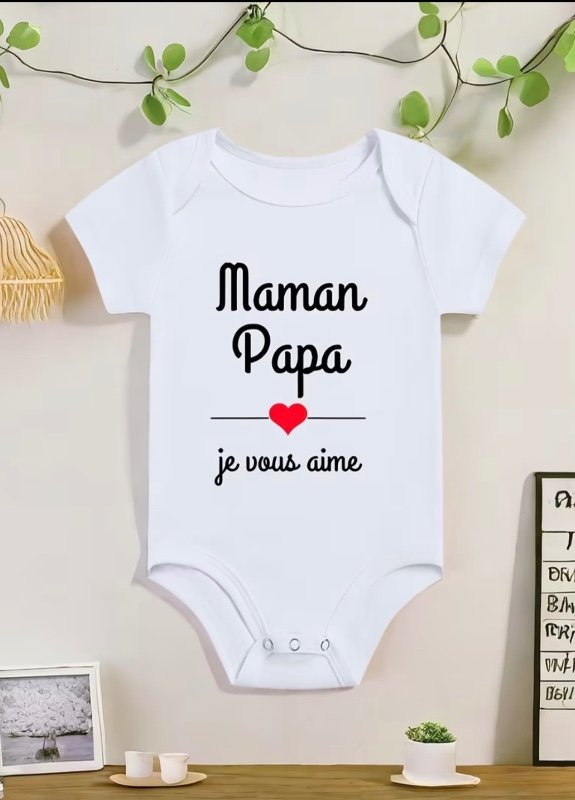 Body Triangle à Imprimé Lettres Amusantes