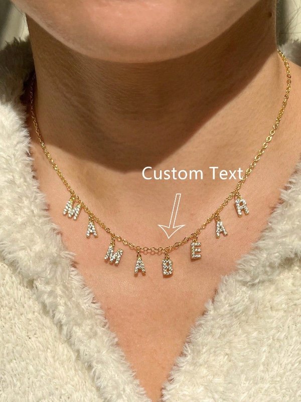 Collier Personnalisé avec Nom pour Femme