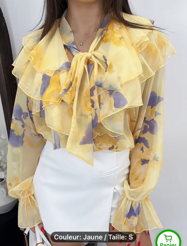 Chemise décontracté à boutons