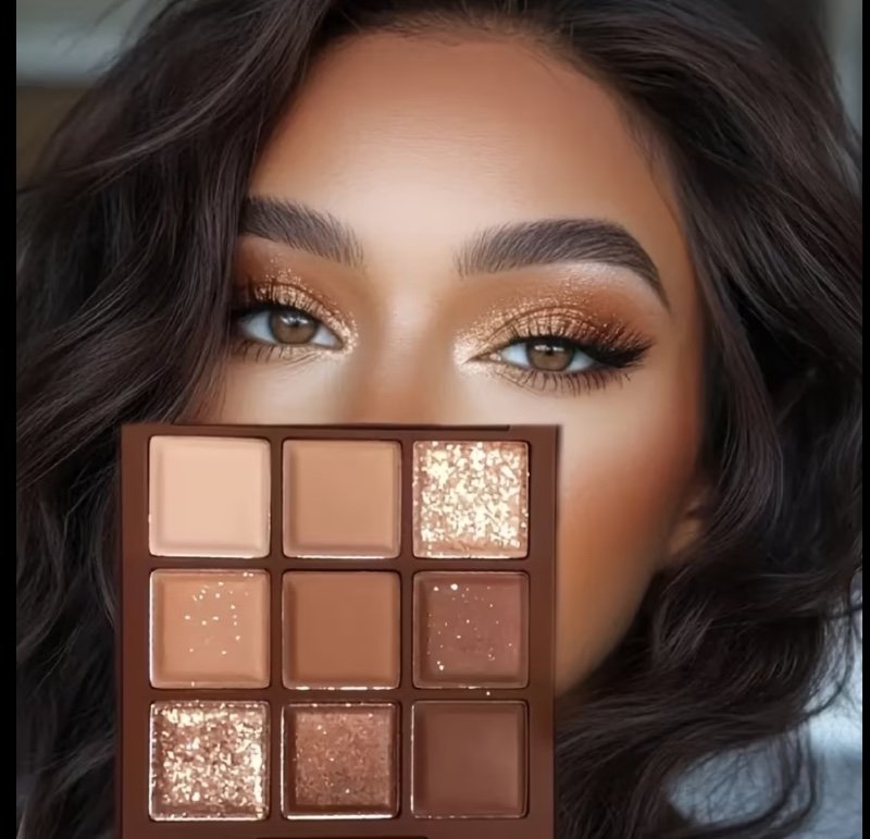 9 Couleurs Palette Fard à Paupières Mat Perlé Paillettes Paillettes Terre Fard à Paupières Cosmétique