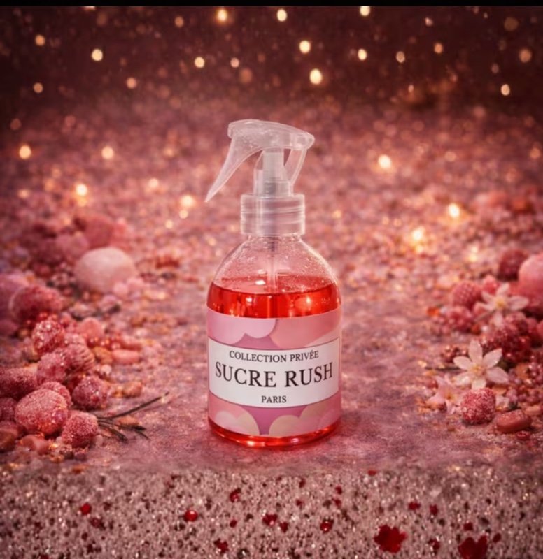 Parfum d'intérieur et textile Sucre Rush Collection Privée 250ml