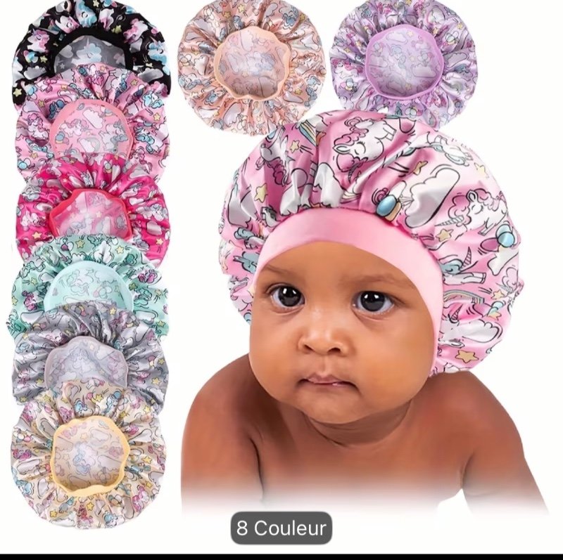 Chapeau Élastique Imprimé Confortable et à la Mode pour Jeunes