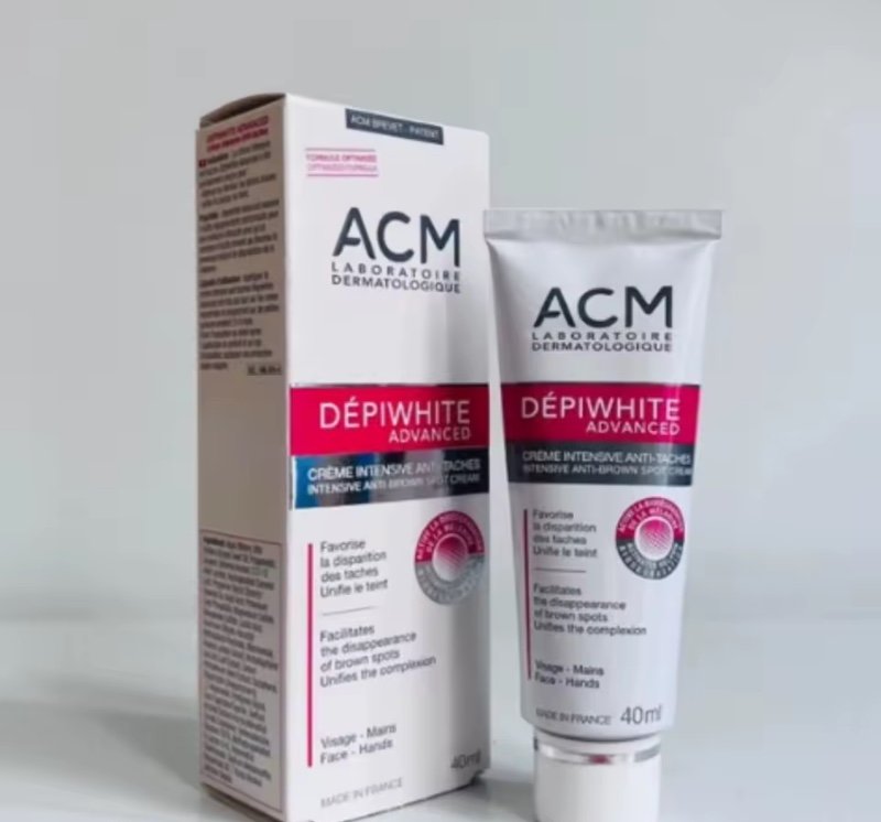 Crème exfoliante avancée ACM Depiwhite, crème exfoliante pour le visage, nettoyage en profondeur, purification des pores de la peau, traitement éclaircissant