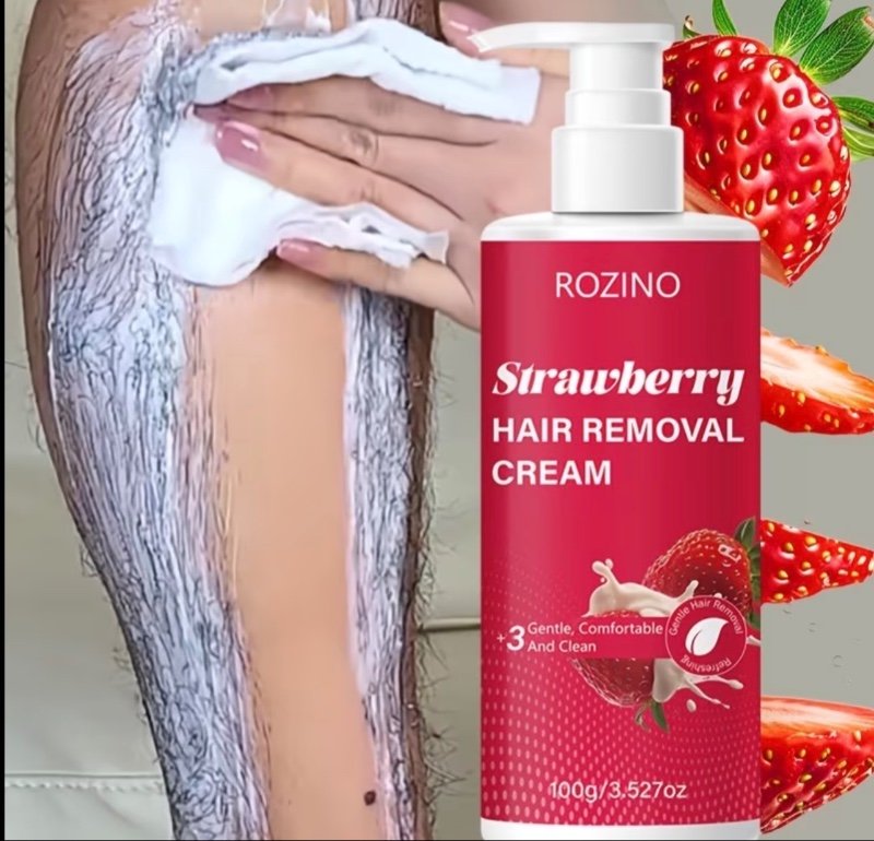 Strawberry Hair Removal Cream