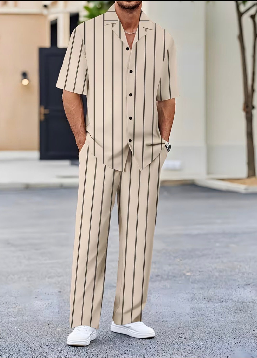 Beige et noir